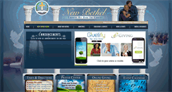 Desktop Screenshot of newbethelchurch.com