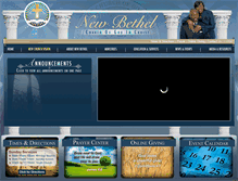 Tablet Screenshot of newbethelchurch.com